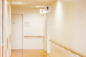 車いす用のトイレ設置